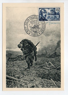 - Carte Postale PARIS 7.11.1958 - LA GRANDE GUERRE - SIGNATURE DU GRAVEUR Albert DECARIS - - WW1