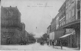 NARBONNE( L'Aude ) : Boulevard De La Gare Animé ( 1903) - Sigean