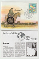 Numisbrief Münz-briefe Aus Aller Welt URUGUAY 1984 - Non Classés