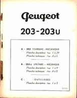 Peugeot 203-203u Revue Technique De Collectif (0) - Motorfietsen