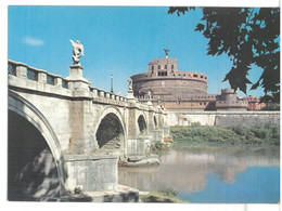 BR977 Roma Ponte E Castel S. Angelo Non Viaggiata - Bridges