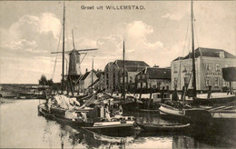 Willemstad - Molen - Schip - - Other & Unclassified