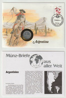 Numisbrief Münz-briefe Aus Aller Welt ARGENTINA 1984 - Zonder Classificatie