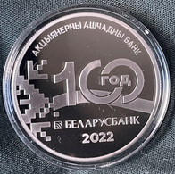 Belarus 1 Rouble 2022 100 Years Belarusbank - Belarús