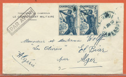 SPORT TIR A L'ARC CAMEROUN LETTRE PAR AVION DE 1950 - Tiro Con L'Arco