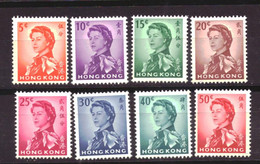 Hong Kong 196 T/m 204 MNH ** (1962) - Used Stamps