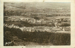 Neussargues * Vue Générale Sur Le Village * Gare * Ligne Chemin De Fer - Autres & Non Classés