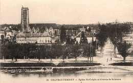 Château Thierry * église St Crépin Et Avenue De Soissons - Chateau Thierry