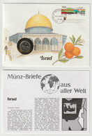 Numisbrief Münz-briefe Aus Aller Welt ISRAEL 1983 - Zonder Classificatie