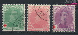 Belgien 107-109 (kompl.Ausg.) Gestempelt 1914 Rotes Kreuz (9861822 - 1918 Croce Rossa