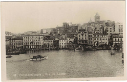 Turquie - Istanbul - Constantinople - Vue De Galata - Carte Postale Vierge - Turkey