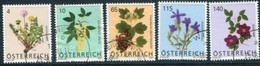 AUSTRIA  2007 Flowers Definitive Used.  Michel 2678-82 - Used Stamps