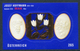 AUSTRIA  2007 Josef Hoffmann Block MNH / **.  Michel Block 40 - Blocs & Feuillets