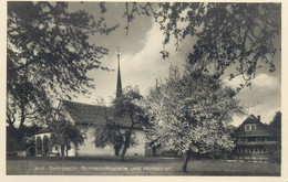 Switzerland Postcard Sempach Schlachtkapelle Und Wirtschaft - Sempach