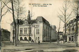 Montluçon * Place De L'hôtel De Ville Et Rue Des Marchands - Montlucon