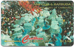 Antigua & Barbuda - C&W (GPT) - 40 Years Carnival Showcase 1993, 181CATG, 1997, 15.000ex, Used - Antigua Et Barbuda