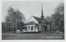 Switzerland Postcard Sempach Schlachtkapelle 1935 - Sempach