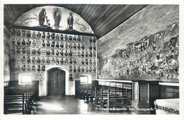 Switzerland Postcard Sempach Inneres Der  Schlachtkapelle 1953 - Sempach