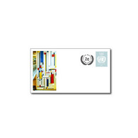 ONU New-York 2022  - (Postal Stationery) Enveloppe Pré-timbrée Réévaluée 58c+2c Petit Format ** - FDC