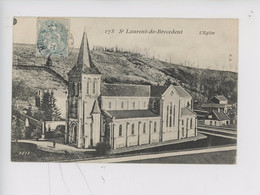 Saint Laurent De Brevedent : L'Eglise - Cp N°173 - Altri & Non Classificati