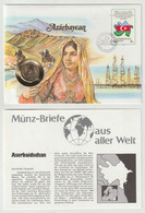 Numisbrief Münz-briefe Aus Aller Welt AZARBAYCAN 1992 - Ohne Zuordnung