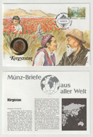 Numisbrief Münz-briefe Aus Aller Welt KYRGYSTAN 1992 - Ohne Zuordnung