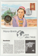 Numisbrief Münz-briefe Aus Aller Welt KAZAHSTAN 1992 - Ohne Zuordnung