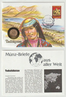 Numisbrief Münz-briefe Aus Aller Welt TADZIKISTAN 1992 - Ohne Zuordnung