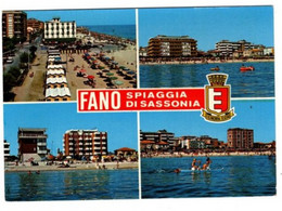 Fano Spiaggia Di Sassonia Circulee En 1977 - Fano