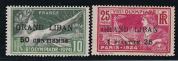 Grand Liban N°19/20 - Neuf * Avec Charnière - B/TB - Neufs