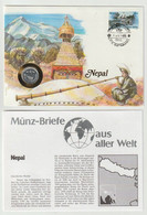 Numisbrief Münz-briefe Aus Aller Welt NEPAL 1986 - Ohne Zuordnung
