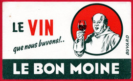 Buvard Vin Le Bon Moine. - V