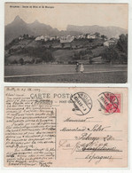 Suisse // Schweiz //  Fribourg  // Gruyères, Dents De Broc Et De Bourgoz (Edit. Charles Morel, Bulle No.399A) - Broc