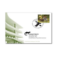 ONU New-York 2022 - Show Card Strongsville 18_20-03-2022 - Timbre Endangered Species - Cartes-maximum