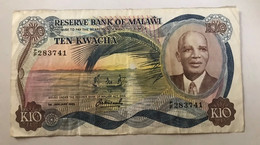 10 Kwacha 1983 MALAWI Banknote Circulated - Malawi