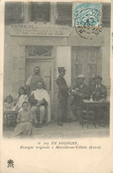 EN SOLOGNE ENSEIGNE ORIGINALE A MARCILLY EN VILLETTE COIFFEUR - Autres & Non Classés