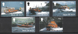 ILE DE MAN. N°838-42 De 1999. Société Nationale Royale De Sauvetage. - Secourisme