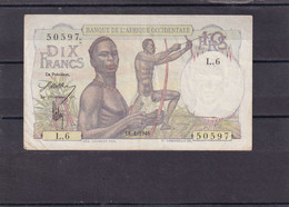 FWA AOF 10 Fr 1946 XF - West African States