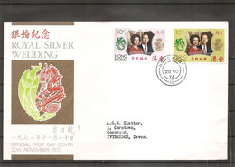 HongKong ( FDC De 1972 à Voir) - FDC