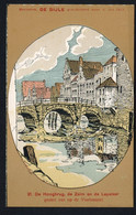 Illustrateur Alfred Ost 1913 - Mechelen - De Dijle N°21 - De Hoogbrug, De Zalm En De Lepelaar - Voir Scans - Mechelen