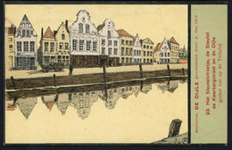 Illustrateur Alfred Ost 1913 - Mechelen - De Dijle N° 23 - Het Sleutelstraatje, De Sleutel De Keerbergstraat En De Dijle - Mechelen