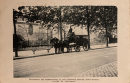 Paris - 16ème - Auteuil - Pensionnat Des Dominicaines - 57 Rue Théophile Gautier - Entrée Pensionnat - Attelage - école - Enseignement, Ecoles Et Universités