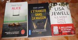 Lot 51 De 3 Thrillers Récents - Lots De Plusieurs Livres