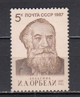 USSR 1987 - Iossif Orbeli, Mi-Nr. 5693, MNH** - Neufs