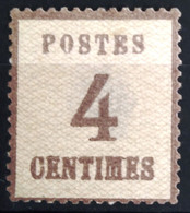 FRANCE                         ALSACE-LORRAINE N° 3     (Aminci)       Signé                  NEUF SANS GOMME - Unused Stamps