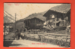 ZSA-03 SELTEN Partie In Mürren. BELEBT. Gelaufen 1914 ?  Photoglob 9506 - Mürren