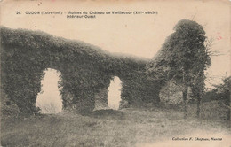 OUDON - Ruines Du Château De Vieillecour - Intérieur Ouest - Oudon