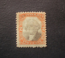 UNITED STATES ÉTATS-UNIS US USA 1871 To 1872 2 Cents Internal Revenue Stamp Scott R135 MNG - Revenues