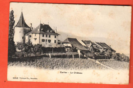 ZSA-16 Erlach Cerlier Le Château Et Vignoble  Sappeur-Rekruten-Schule 1907 Pour Bâle - Cerlier