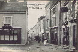 44 - Saint-Etienne-de-Montluc (Loire-Atlantique) -  Place De L'Eglise Et Grande Rue - Saint Etienne De Montluc